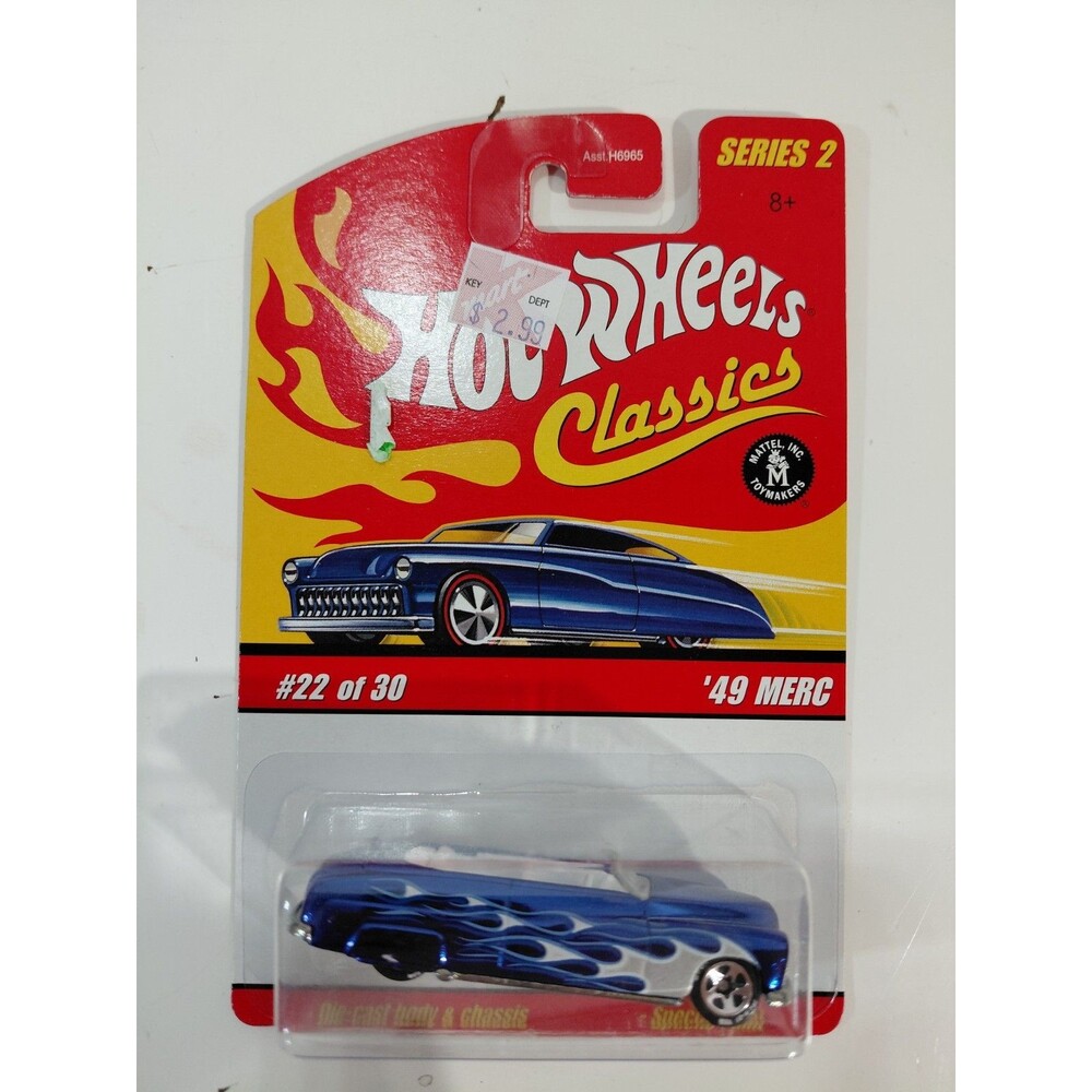 NIP Hot Wheels Classics Series 2 1:64 Die Cast 1949 Mercury Convertible Car